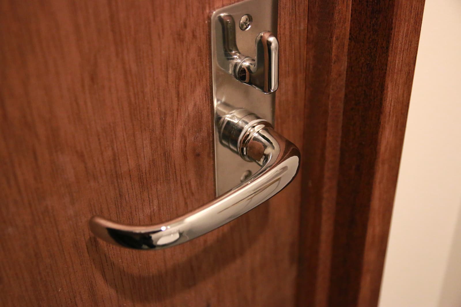 船舶ドアパーツ レバーハンドル ホーン 表示錠 PS-HD015-05-G141