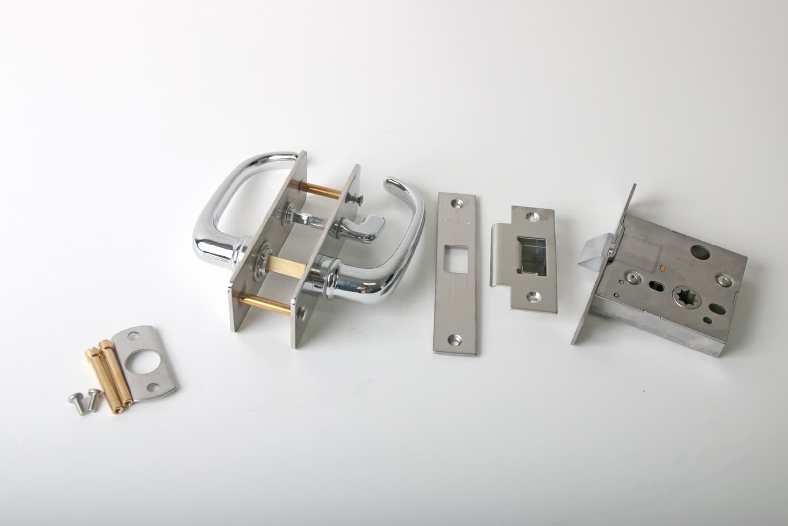 船舶ドアパーツ レバーハンドル ホーン 表示錠 PS-HD015-05-G141 付属品