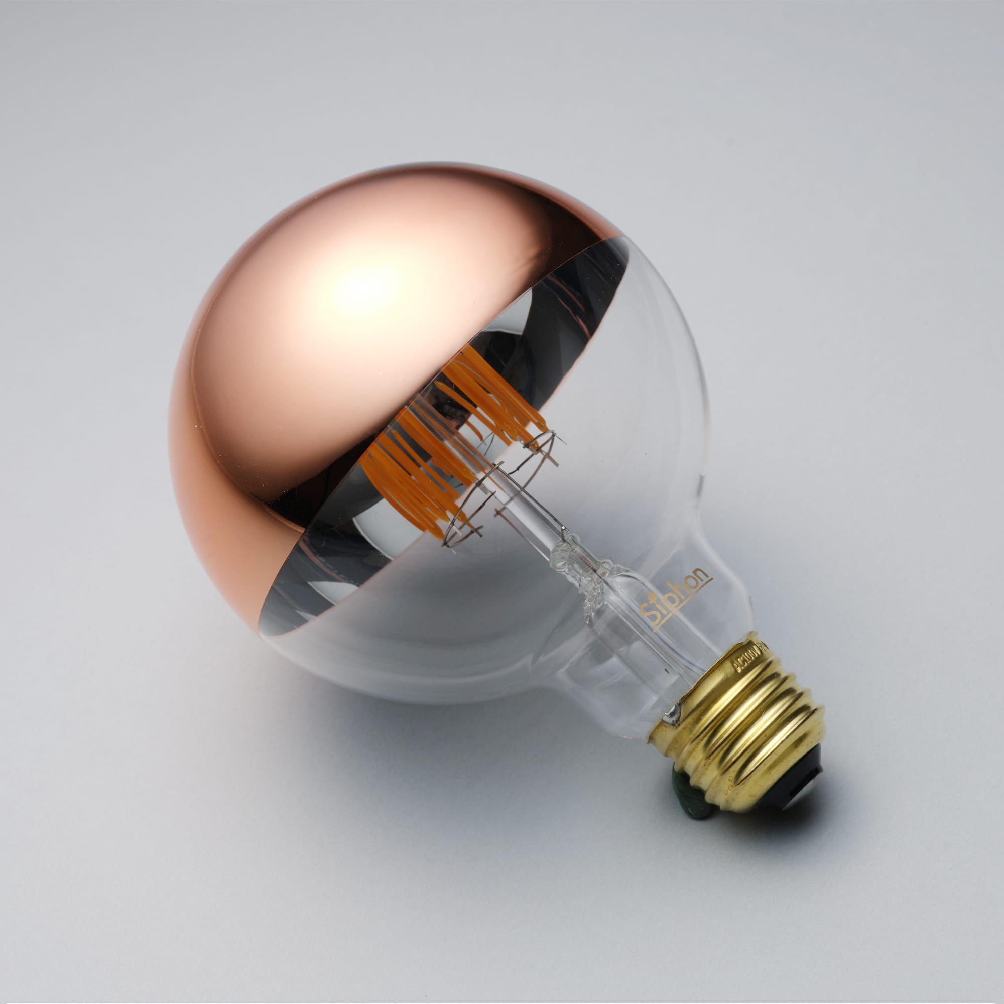 ミラーLED電球 φ95(E26)50W相当 コッパー 2200K電球色 LT-BB007-11-G141