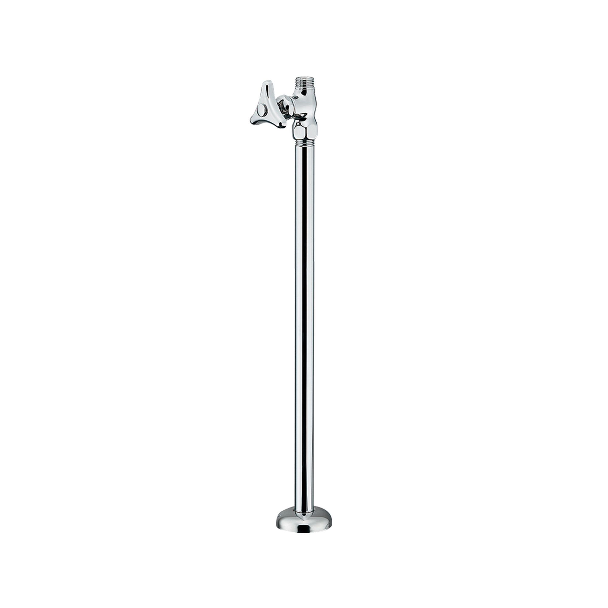 洗面他パーツ止水栓 FT-3：単水栓用 床給水タイプ