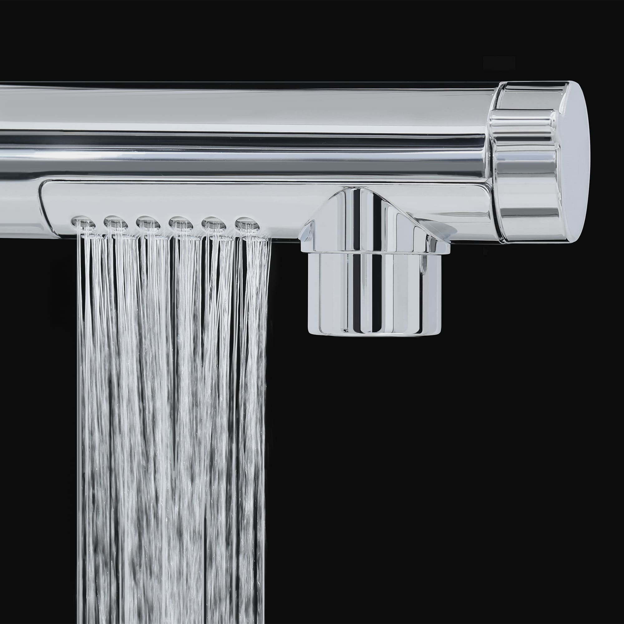 浄水器付き切替混合栓 アングルネック クローム KB-PT002-16W-G201 シャワー