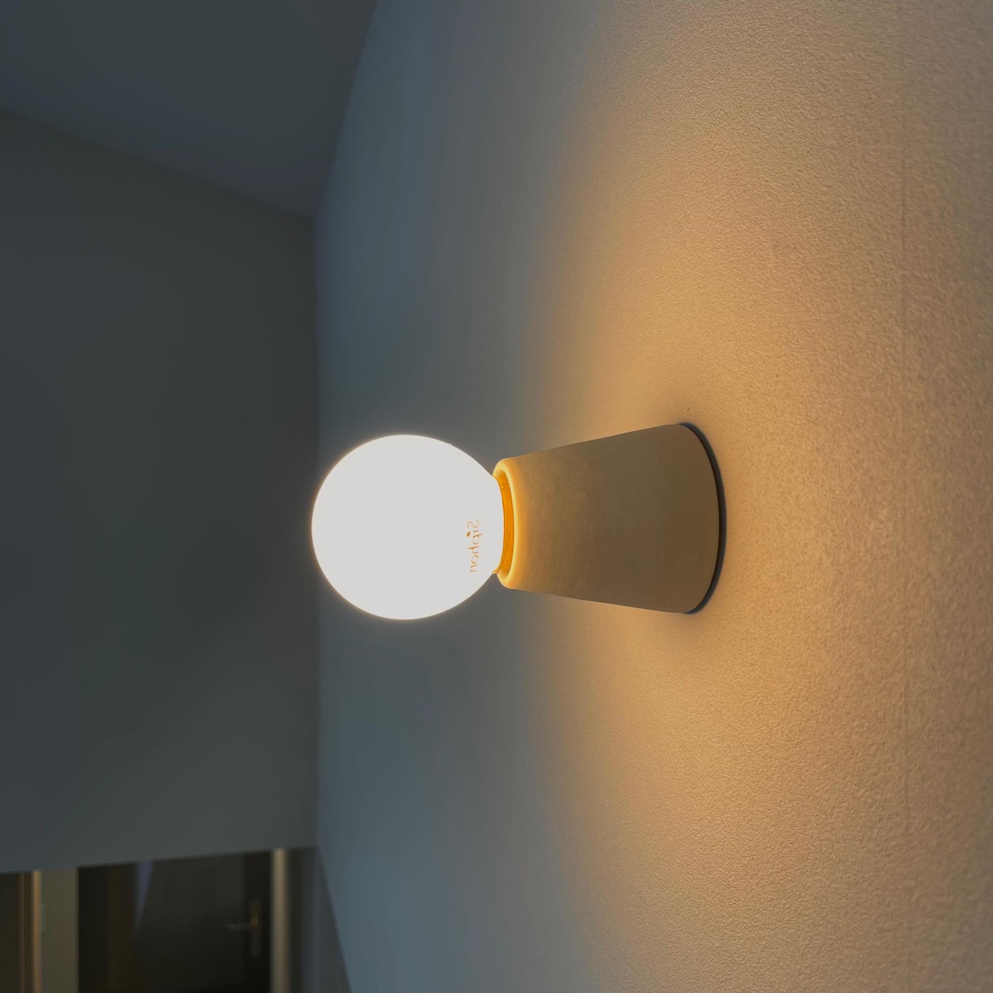 フロストLED電球 φ50(E26)40W相当 スノー 2700K電球色 LT-BB008-09-G141