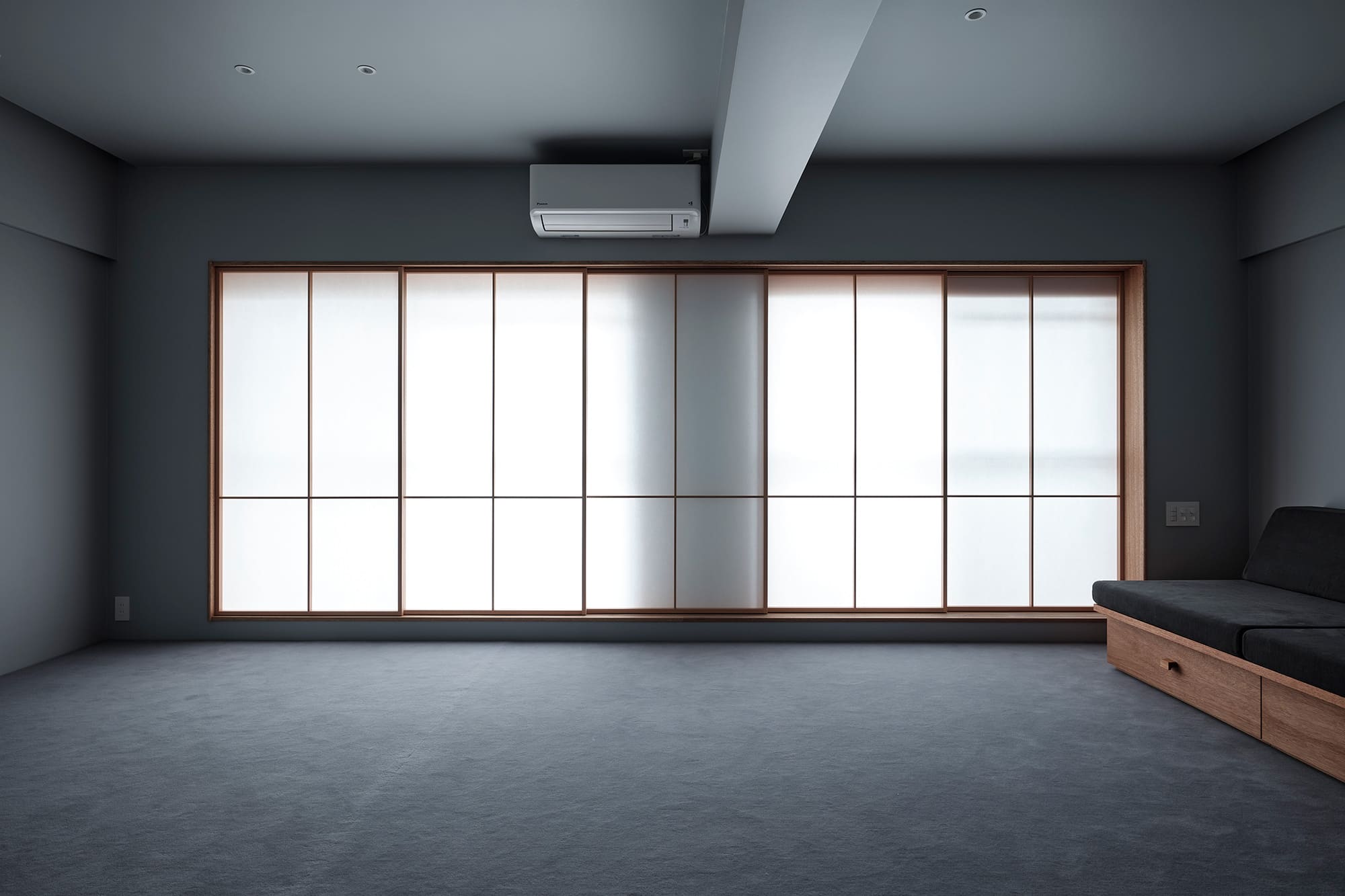 障子 掃き出し窓タイプ H1700〜1999 DW-DR009-02-G164 （撮影：中村晃）