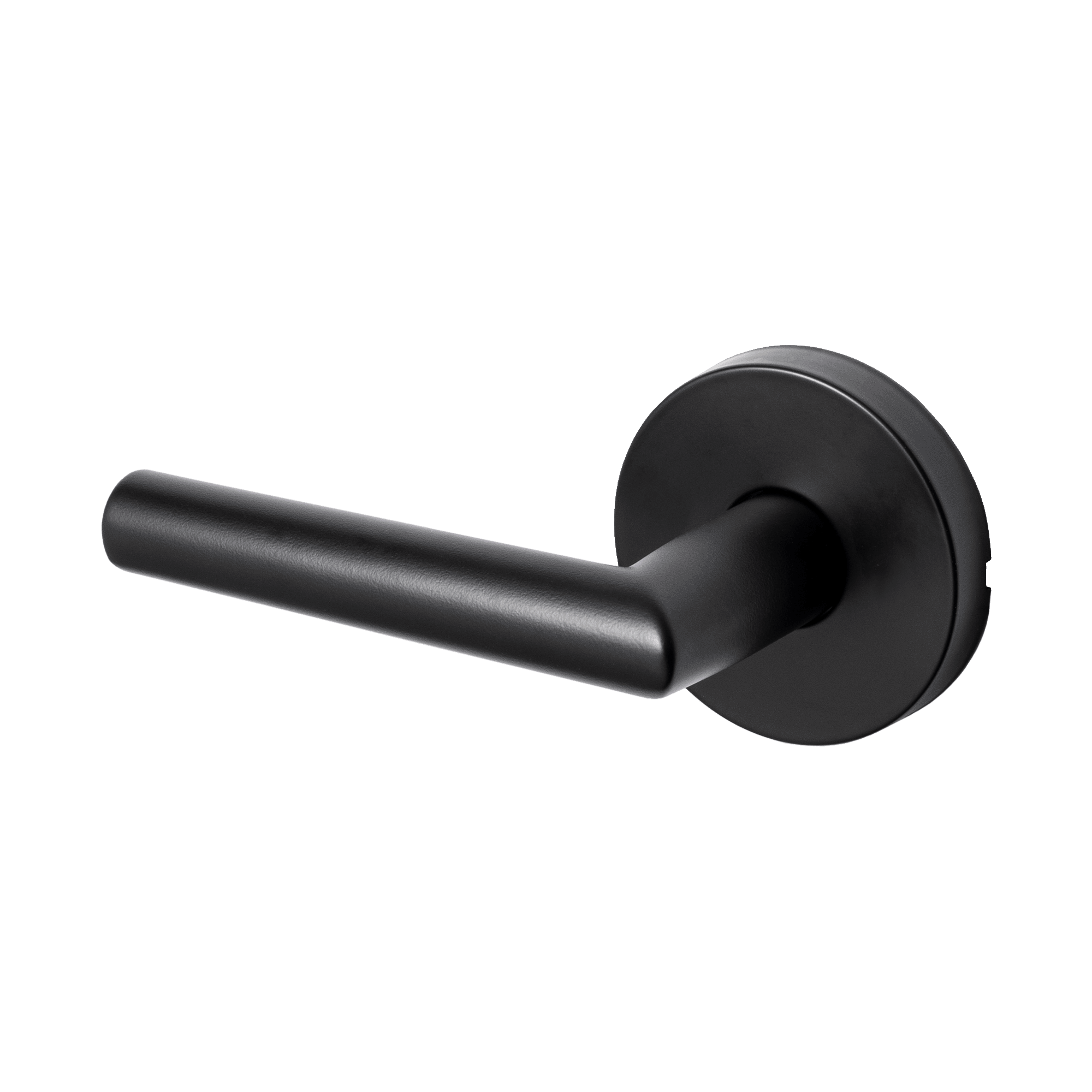 空錠ドアパーツストレートハンドル マットブラック 空錠