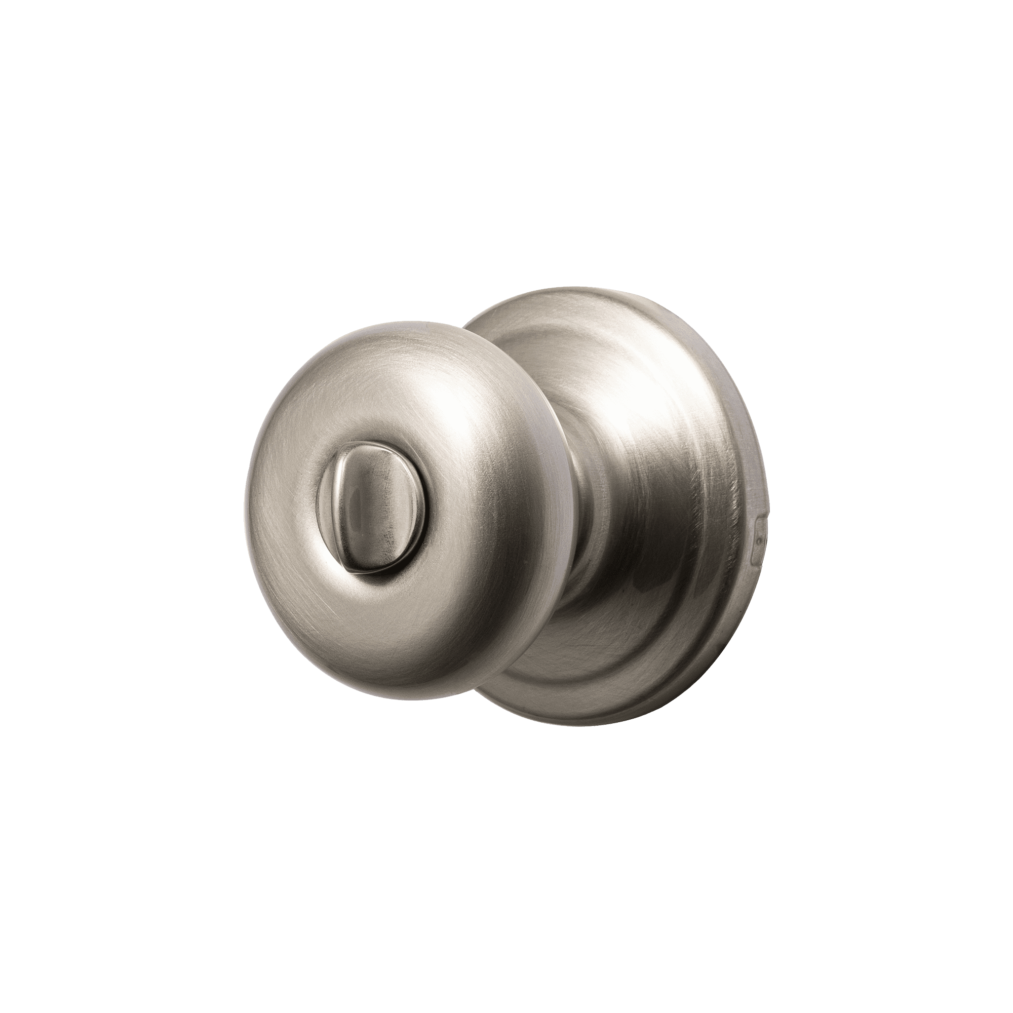 錠付きドアパーツラウンドノブ ニッケルサテン 間仕切錠