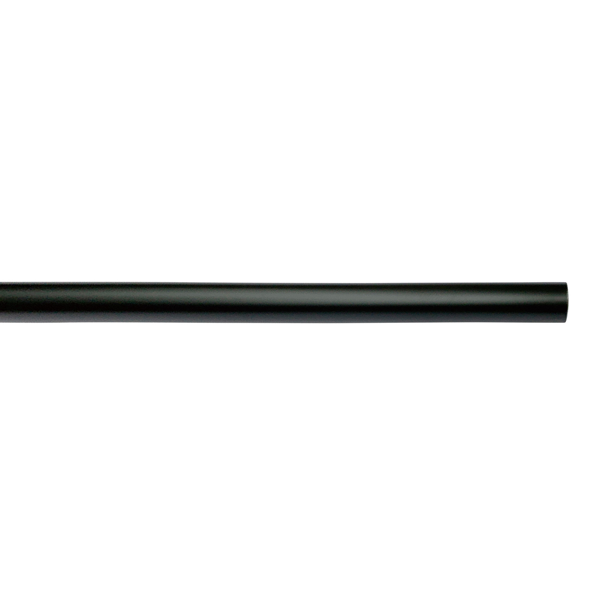 アイアンハンガーパイプ コの字型-棚下吊タイプ H100 ブラック PS-HB008-51-G141 水平パイプは3サイズから選択可能です