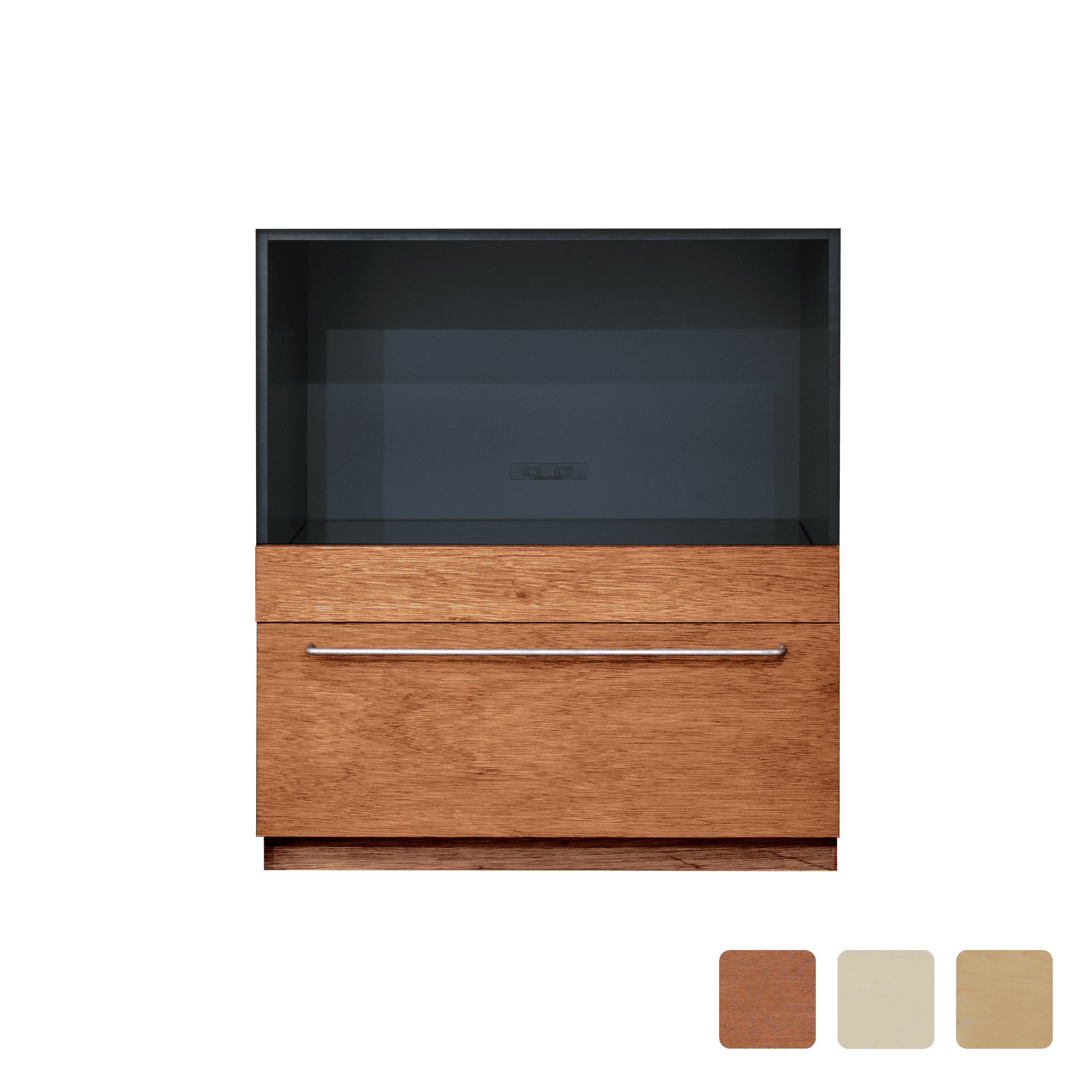 木製キッチンカウンター スライド