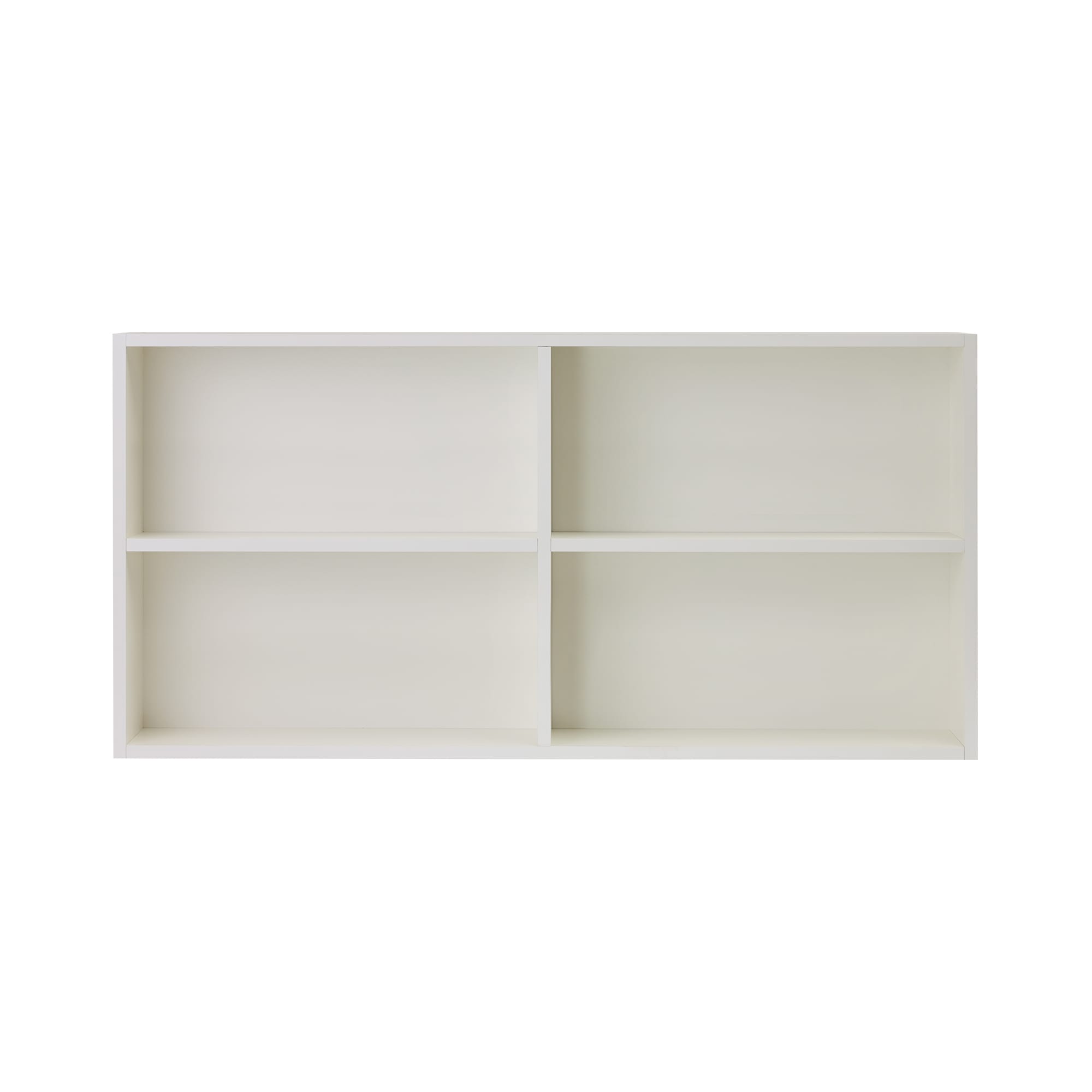 レギュラーシェルフ ホワイト 2段 W1200 KB-KC035-04-G141 各段の内寸高さは273mmです