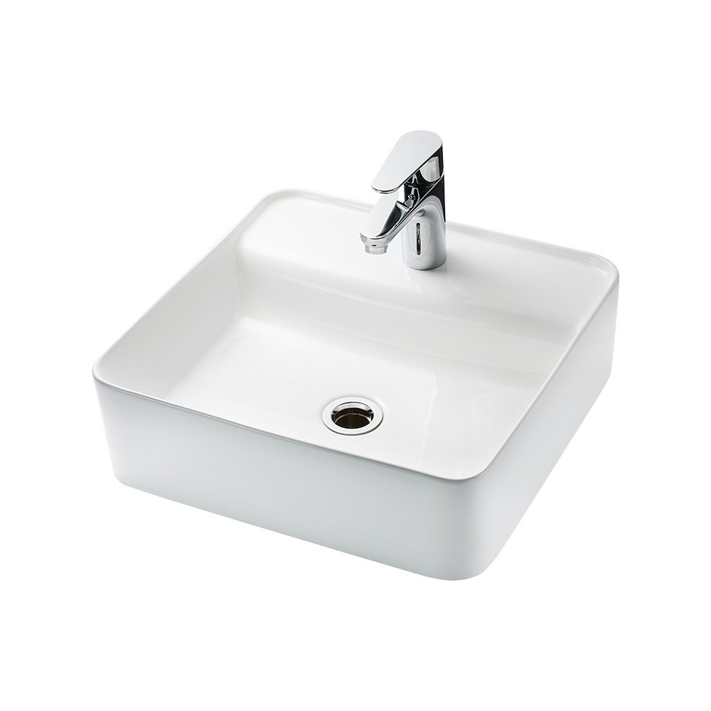 置き型洗面器水栓デッキ 角430