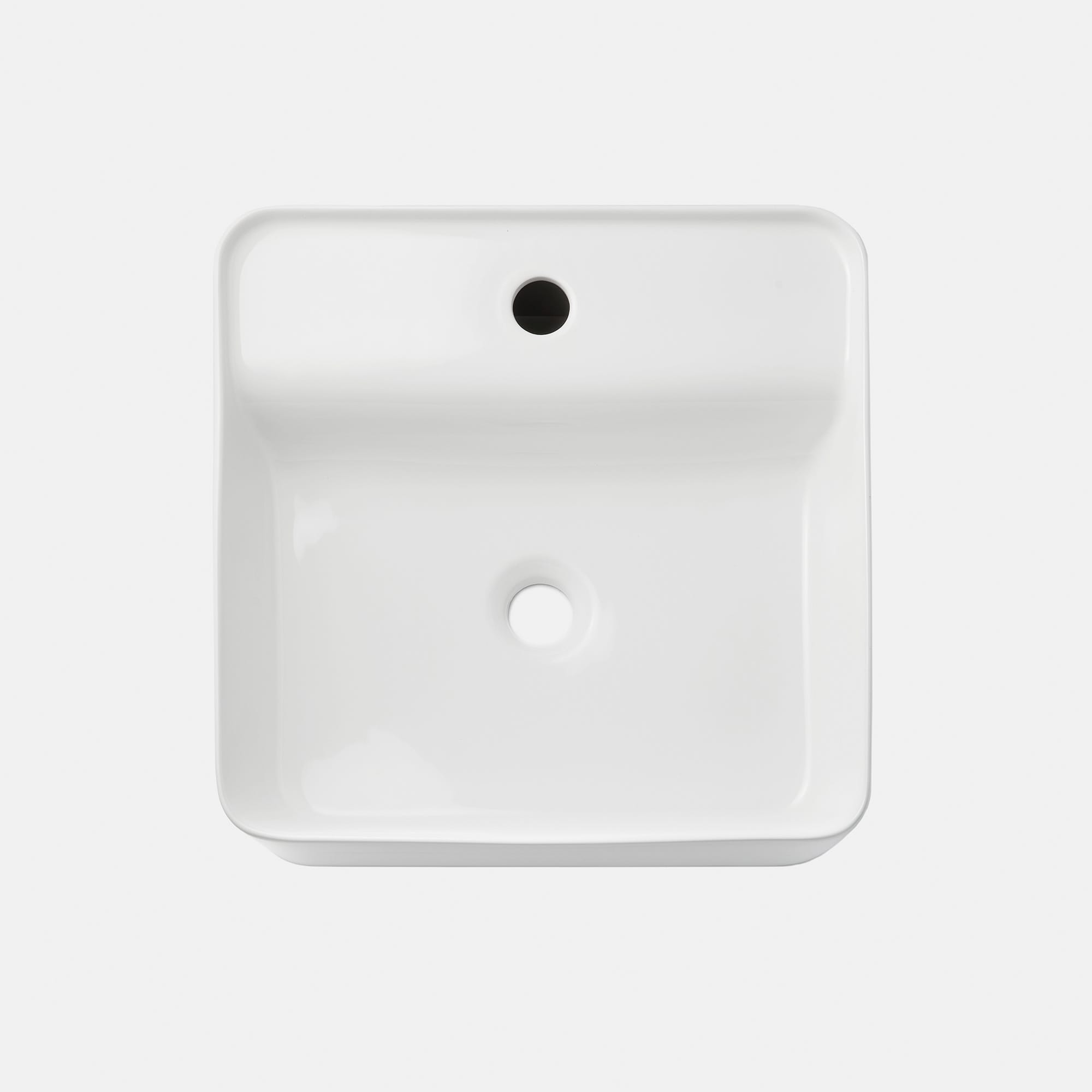 置き型洗面器 水栓デッキ 角430 KB-PR017-01-G173 オーバーフローはありません