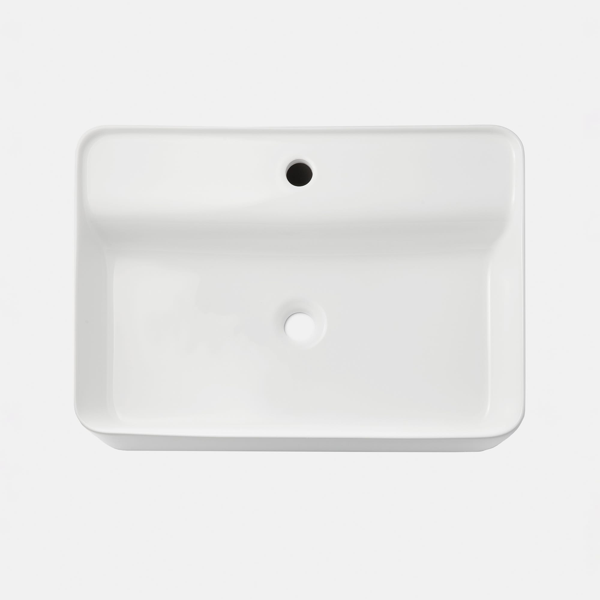 置き型洗面器 水栓デッキ 角600 KB-PR017-02-G173 オーバーフローはありません