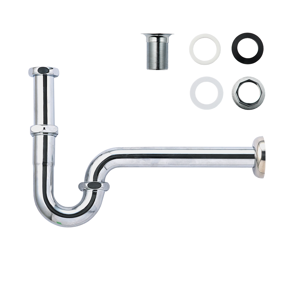 洗面他パーツ排水金物 P32-11：Pトラップ