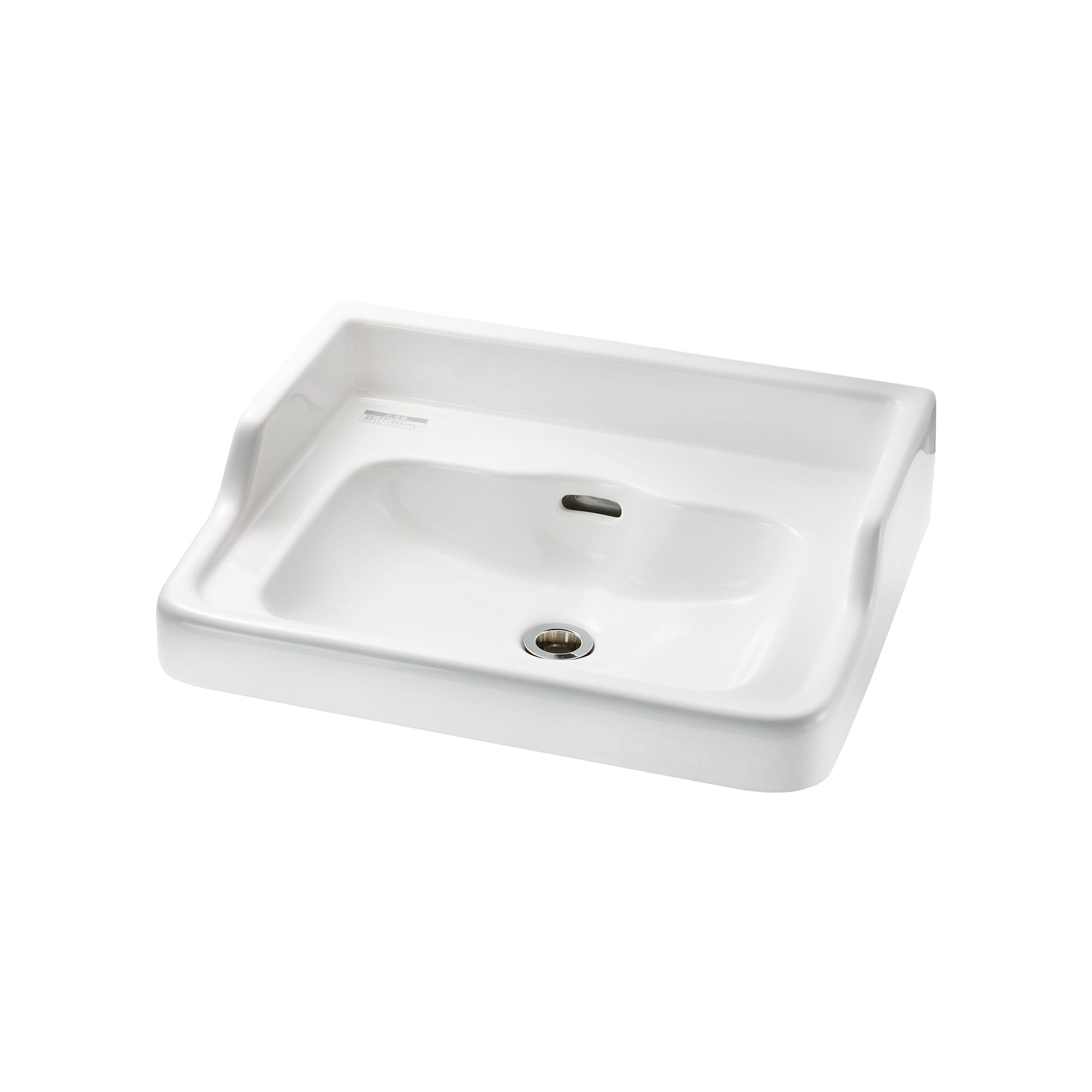 ハイサイドシンク 洗面 壁水栓用 KB-PR016-01-G141 バックガードの立ち上がりがしっかりあるので、気兼ねなく使えます