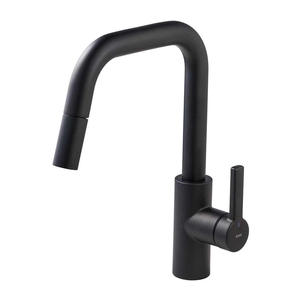 ベントネックホース水栓ブラック