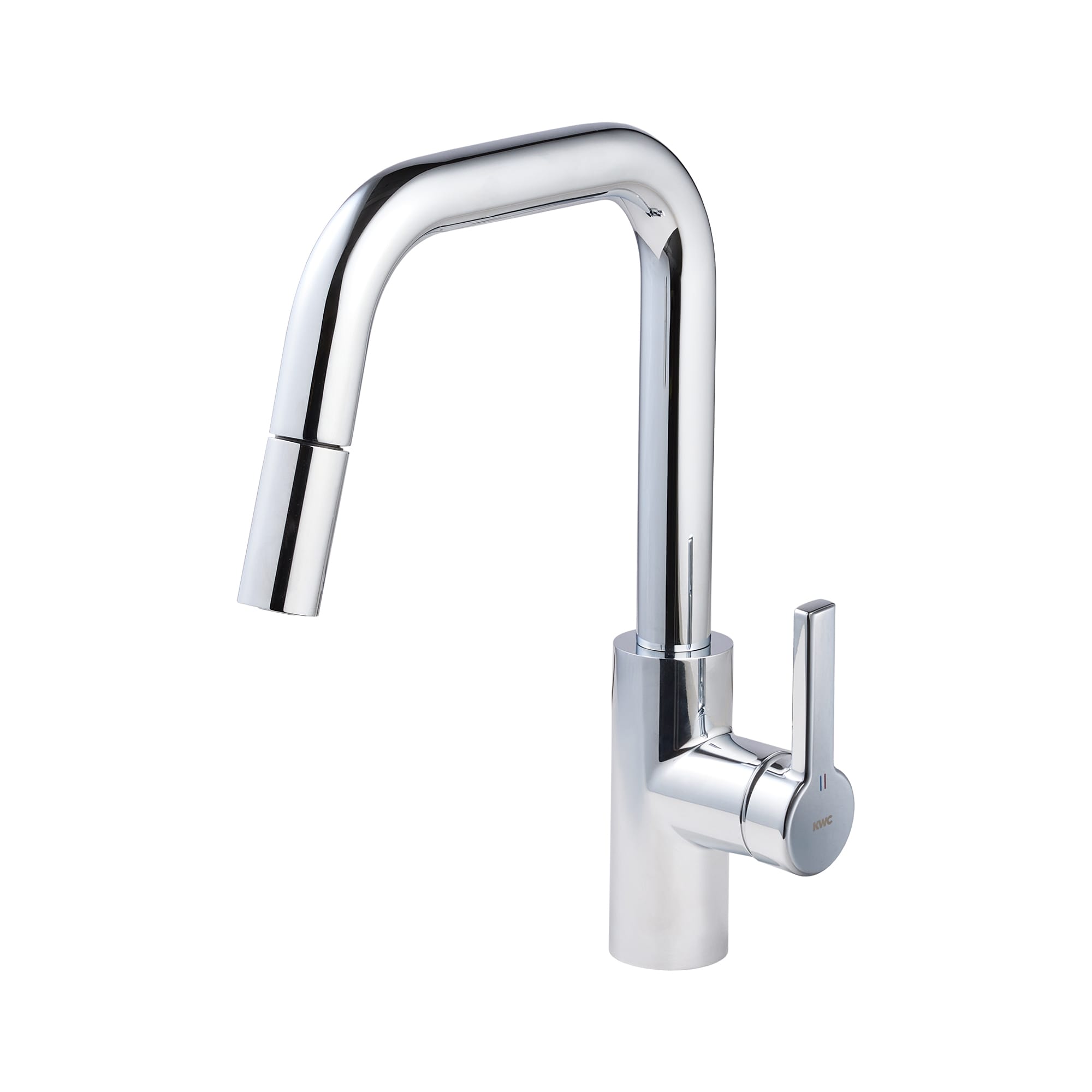 ベントネックホース水栓 クローム KB-TP014-01-G141 なめらかな光沢が上品なクローム仕上げ