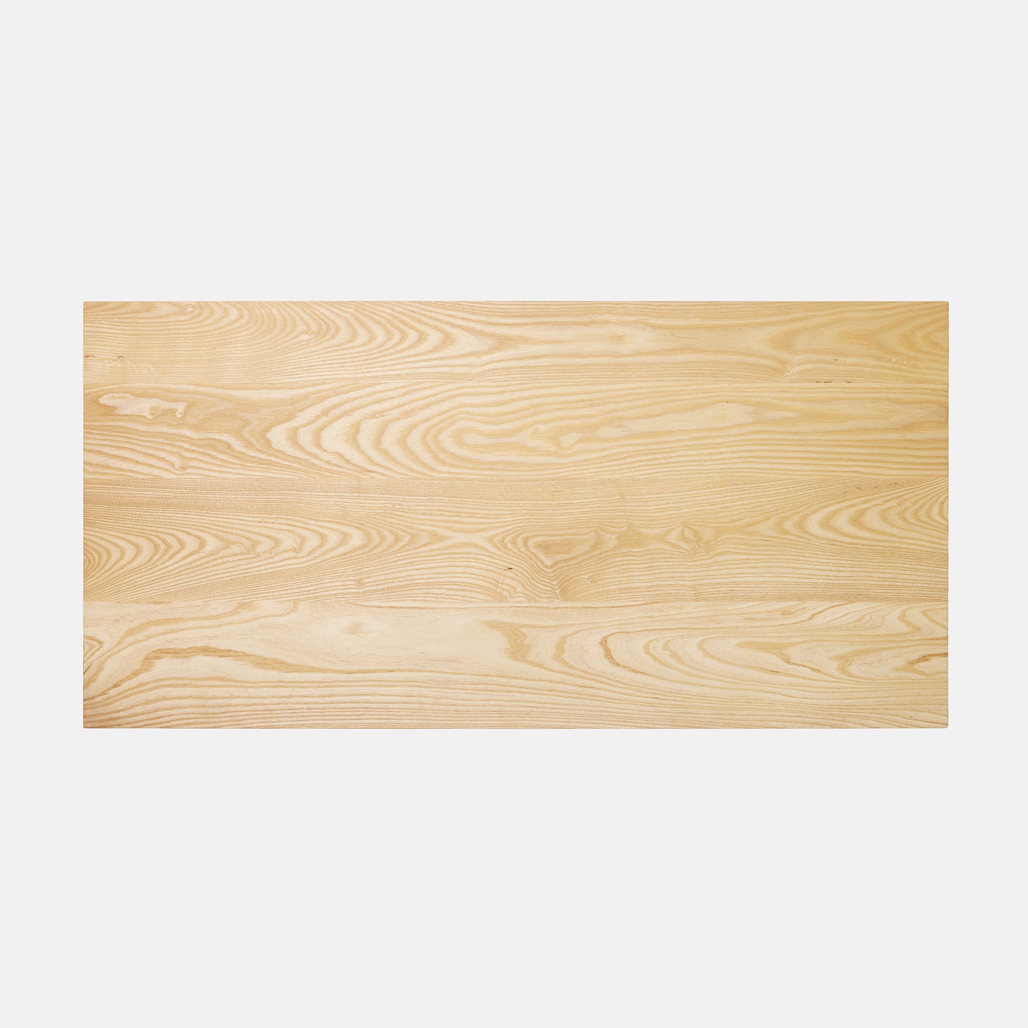 フリーカット無垢材 カスタム ホワイトアッシュ PS-TT009-10-G165 自然塗料塗装(写真はW1200×D600mm）