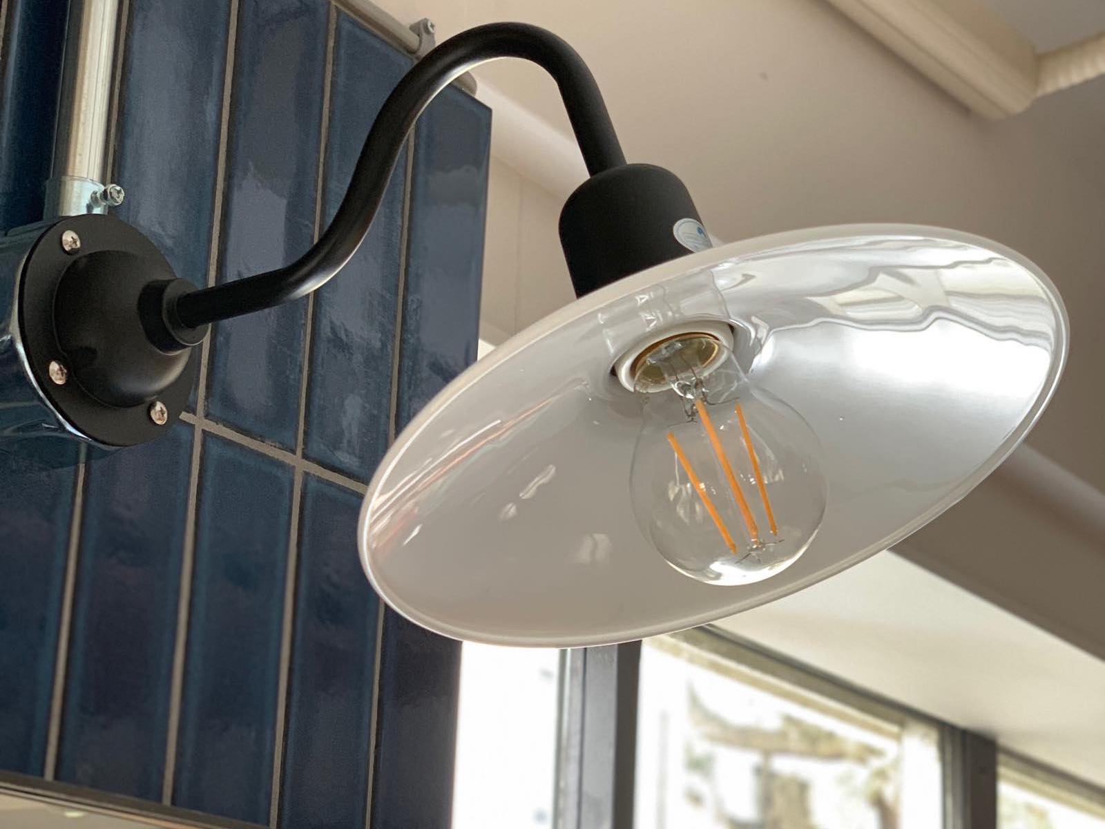 ビンテージLED電球 LED一般電球型(E26)60W相当 2700K LT-BB002-20-G141 レトロブラケットとの組み合わせ