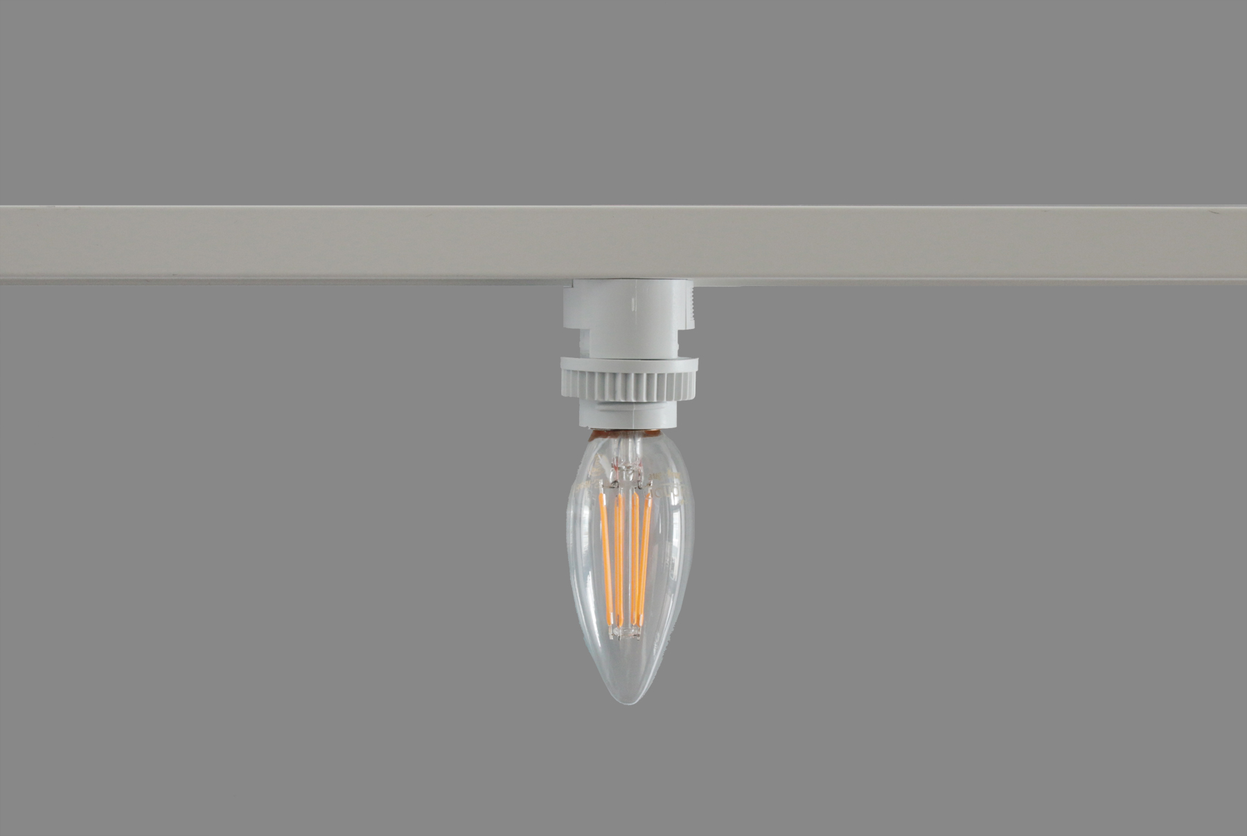 ライティングレールプラグ E17 ソケット (WH) LT-PS010-04-G141 ビンテージLED電球 LEDシャンデリア(E17)をあわせて