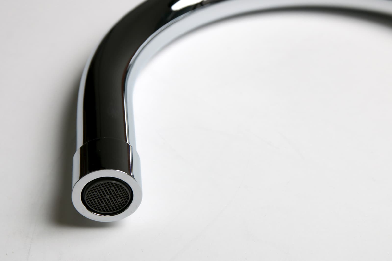 ハンドホース水栓 グースネック混合栓 クローム KB-TP006-01-G141