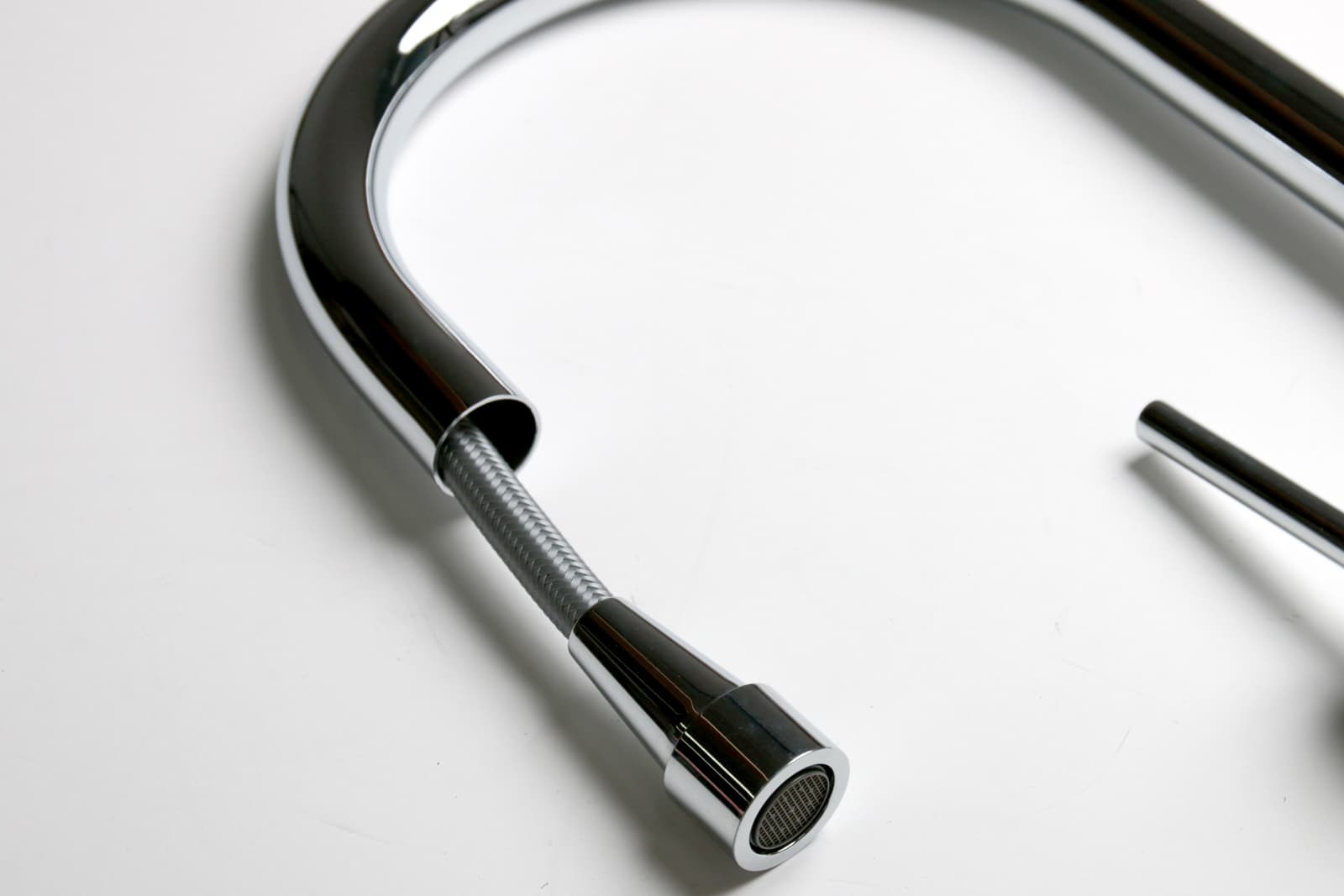 ハンドホース水栓 グースネック混合栓 クローム KB-TP006-01-G141