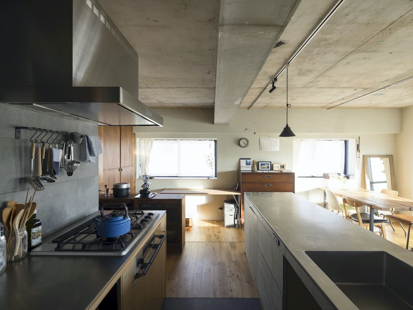 ガスコンロ プラスドゥ 3口 W750 グリル付き(SUS) 都市ガス KB-PT001-07GT-G141