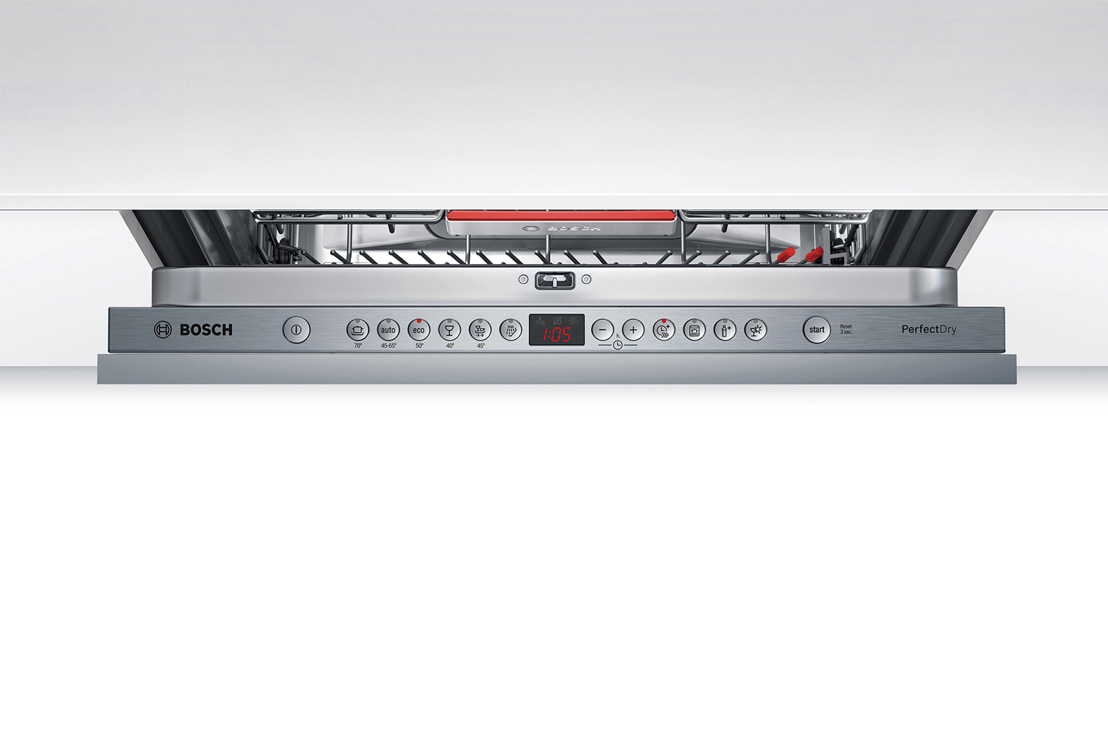 ビルトイン食洗機 フロントオープン W600 フルドアタイプ ゼオライトドライ（本体のみ） KB-PT004-04-G234 ボタンを押して扉を閉めるとスタートします