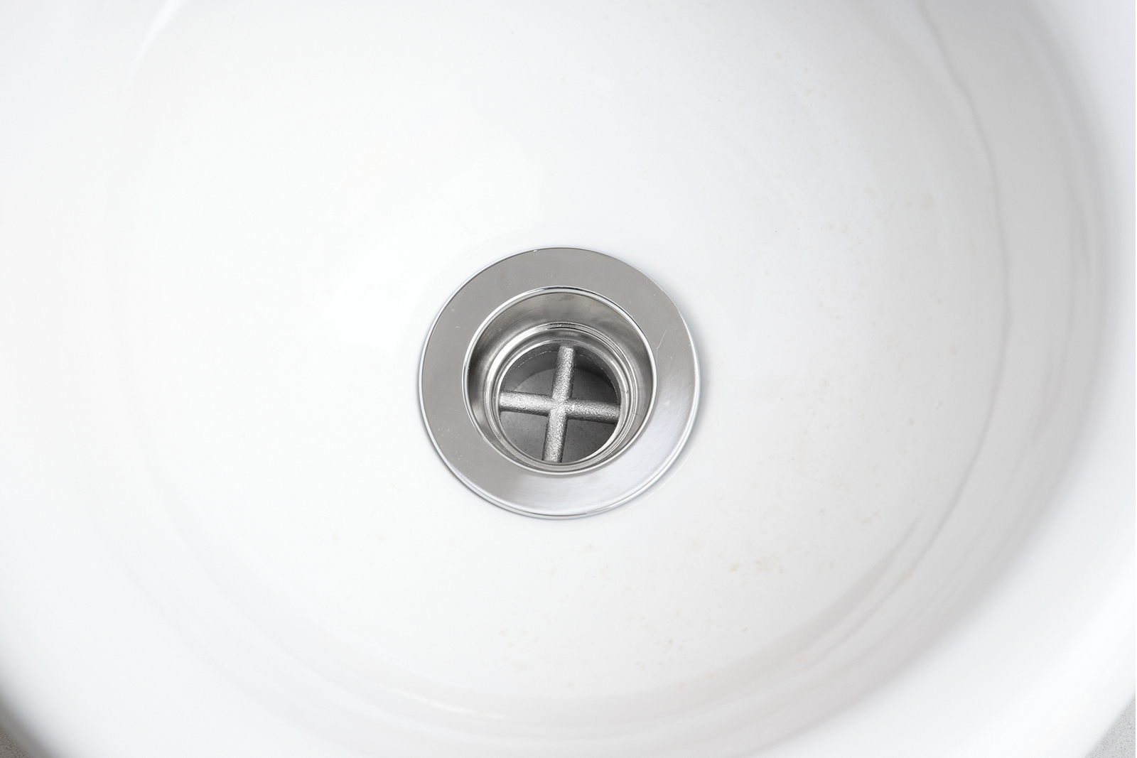 壁付け手洗いボウル コーナー KB-PR011-02-G244 排水口