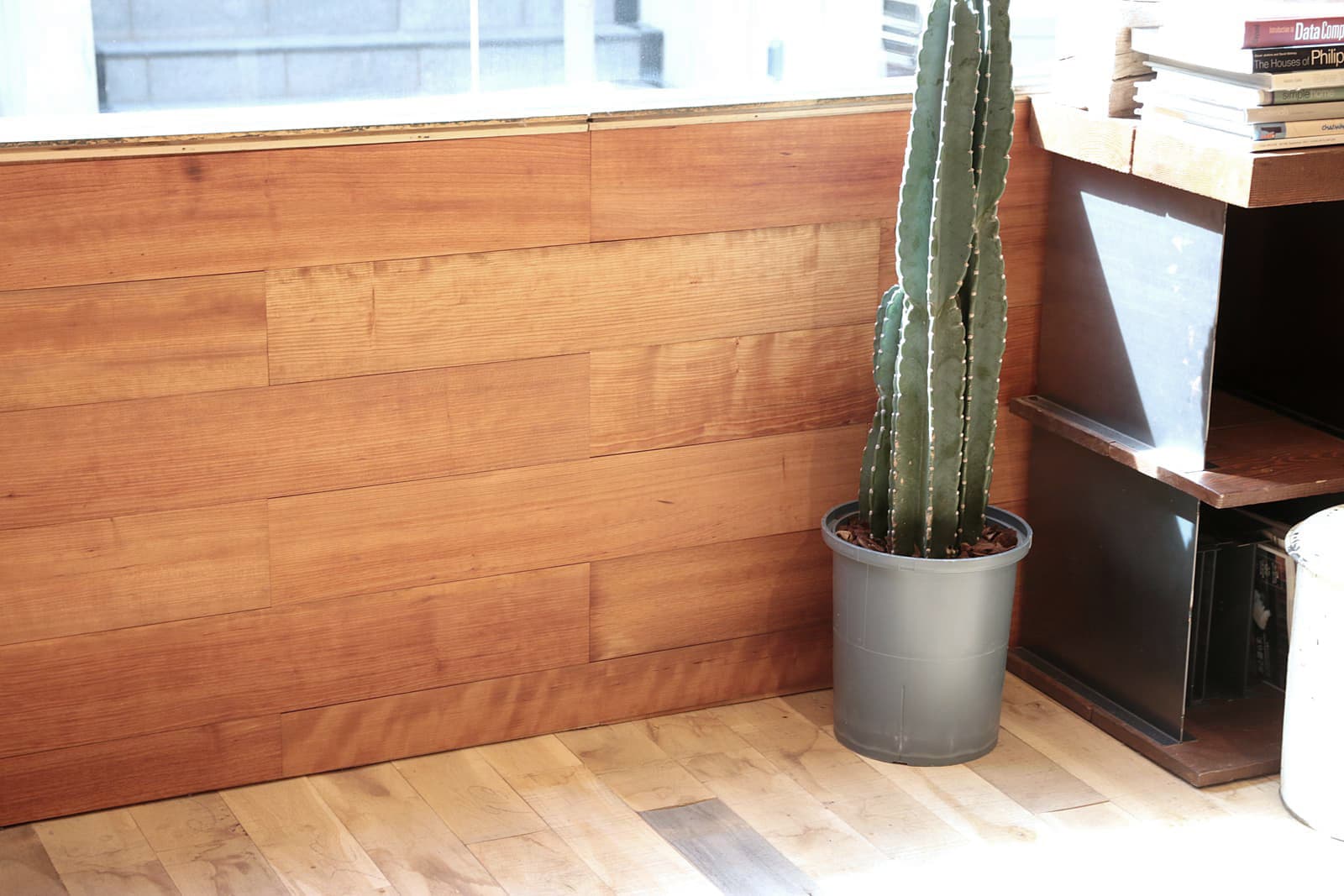 ワトコオイル ナチュラル 200ml缶 PT-WP005-01-G141 スライスウッドのチェリーにナチュラルを塗装