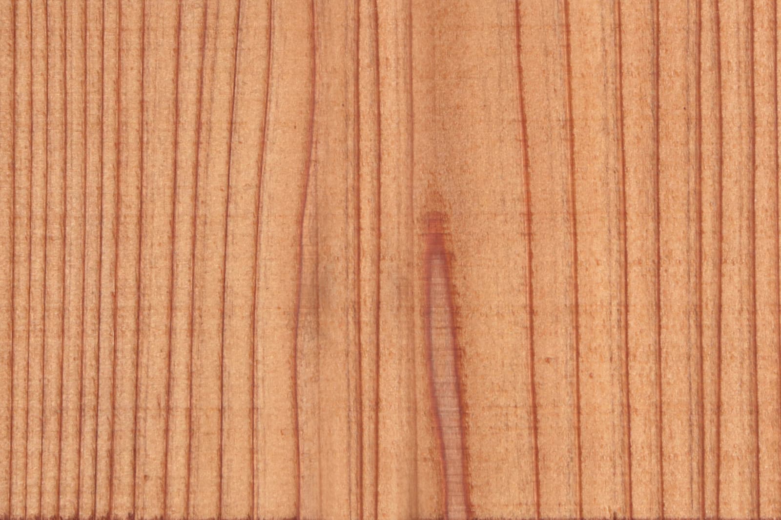 ワトコオイル ナチュラル 1L缶 PT-WP005-08-G141 杉材にナチュラルを塗った様子