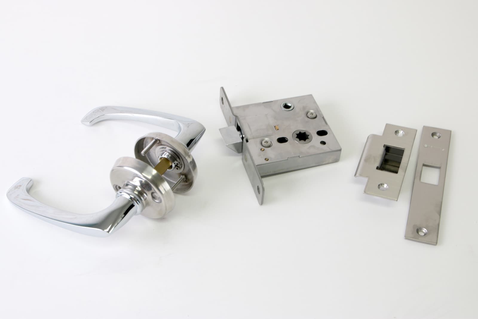 船舶ドアパーツ レバーハンドル フィン 空錠 PS-HD015-01-G141 付属品